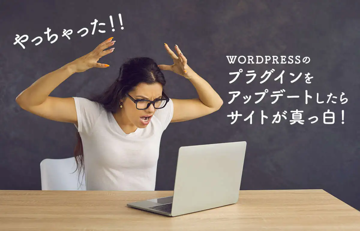 WordPressのプラグインを更新したら画面が真っ白に！こんな時にまず試すことは？